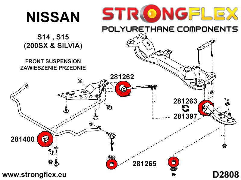 Full suspension bush kit