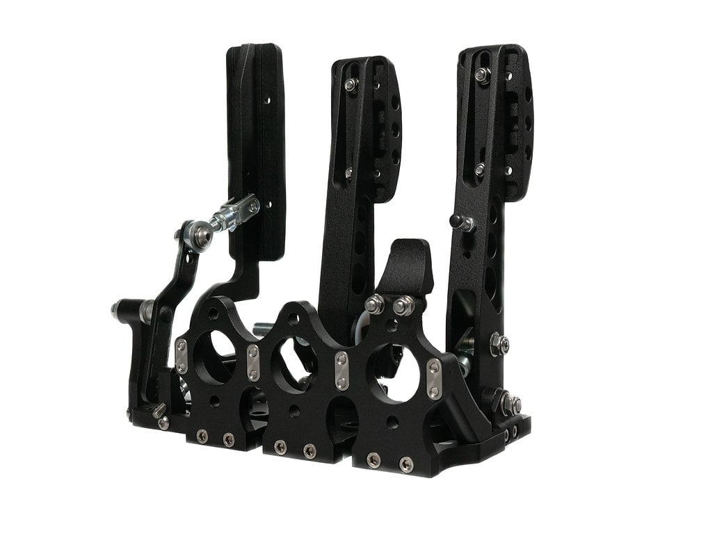 OBP Floor mounted pedal box 3 pedals V3 billet CNC-aluminum