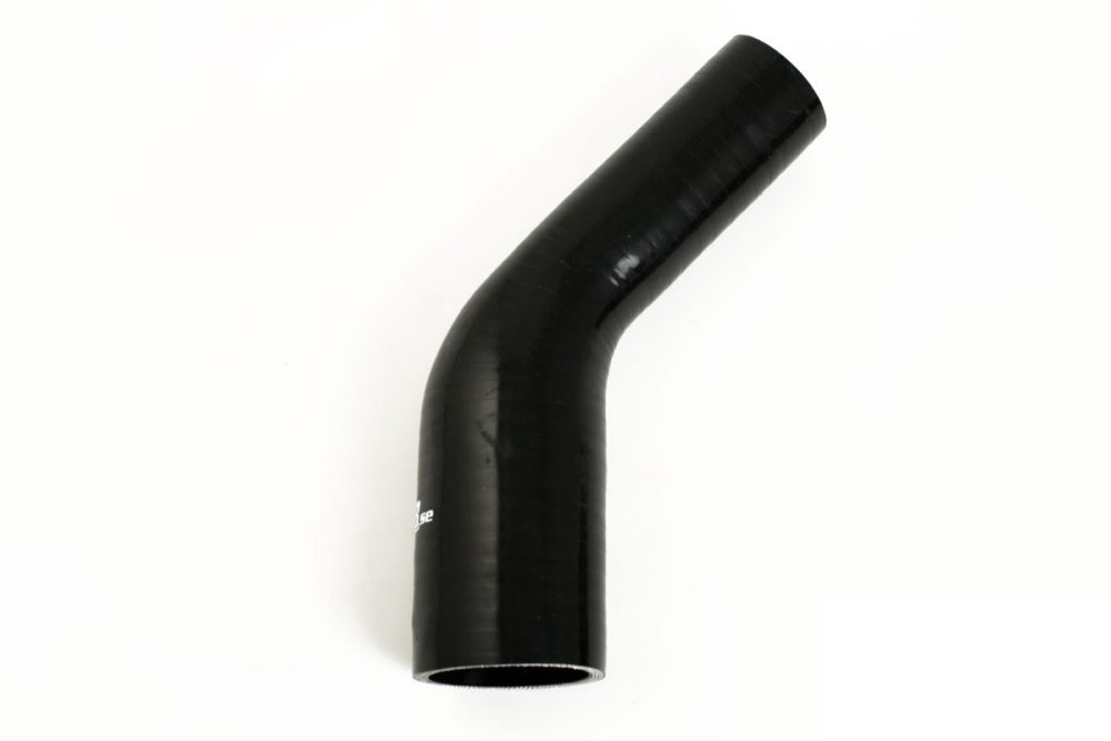 Silicone hose 45 degree 2,5-3,5" (63-89mm)