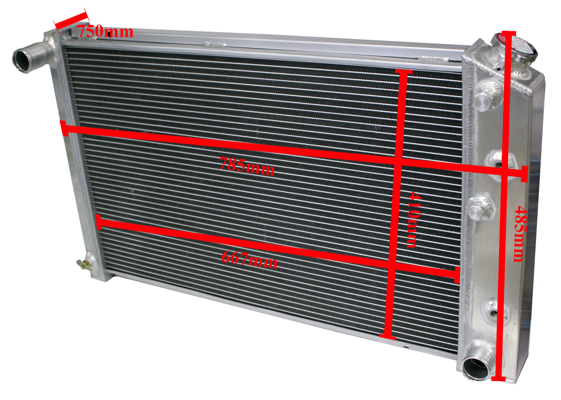 Radiator Chevrolet Camaro 70-81, Pick up