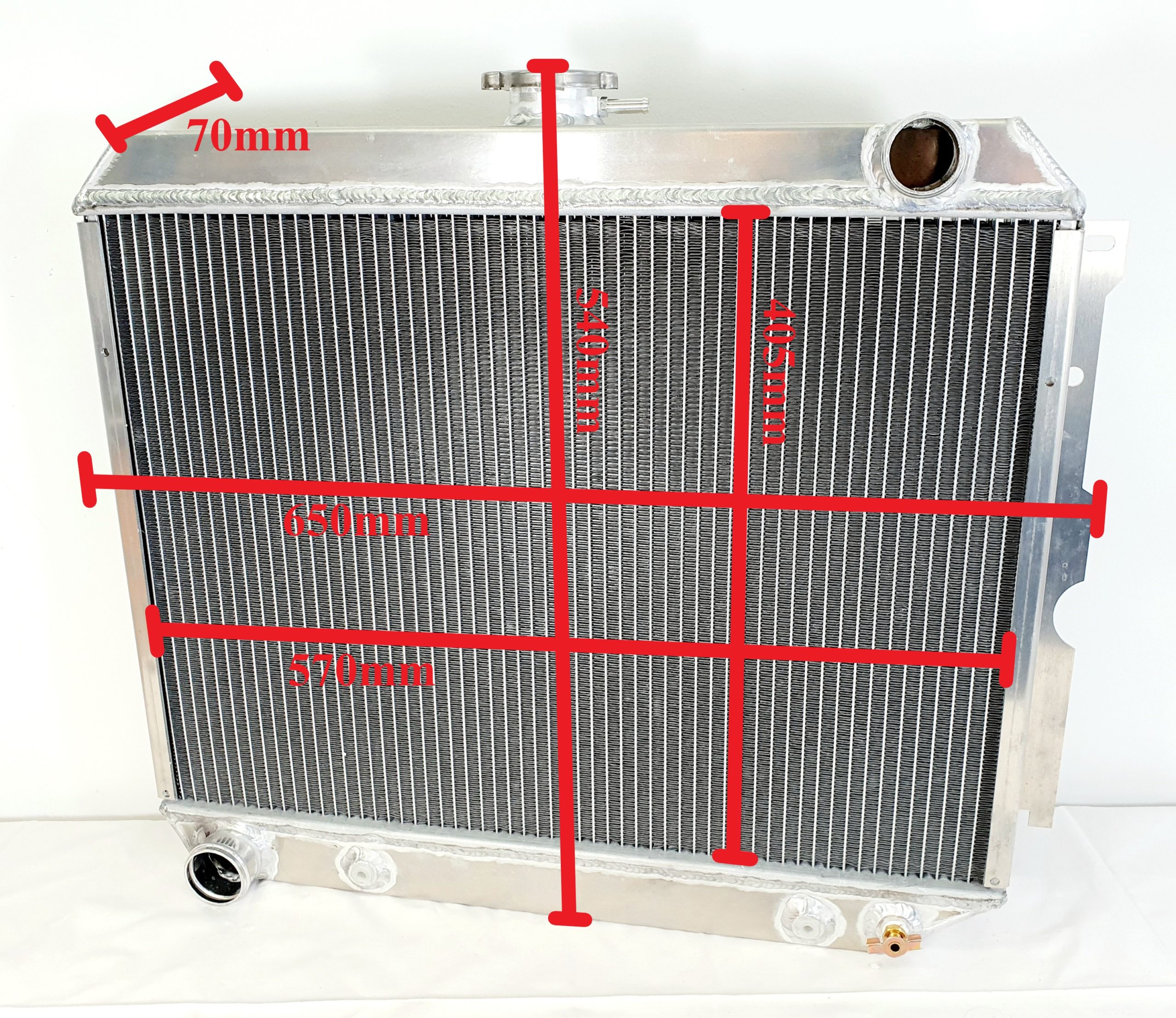 Radiator Dodge, Plymouth 68-74