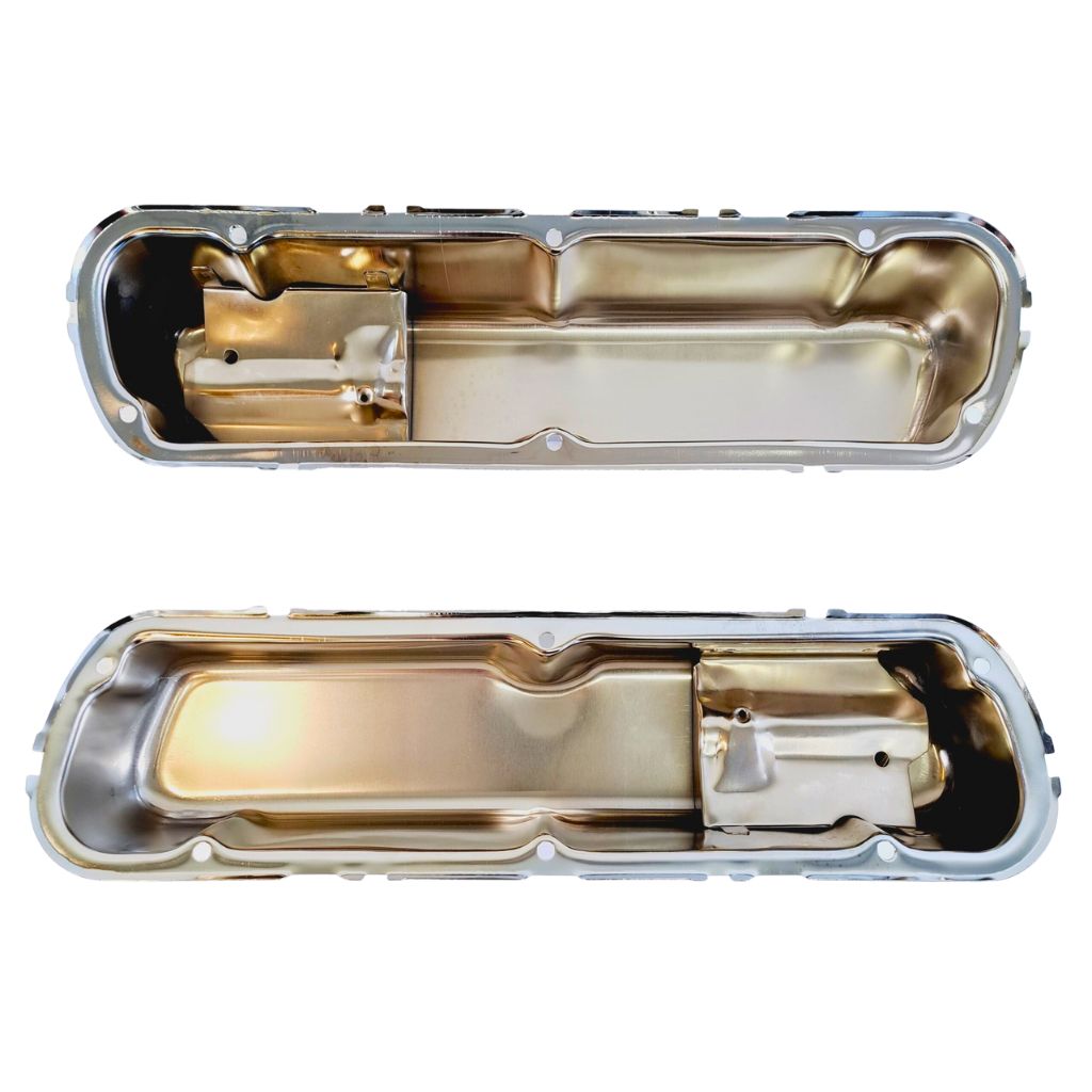 Valve covers Ford 220-351 Windsor Chromium