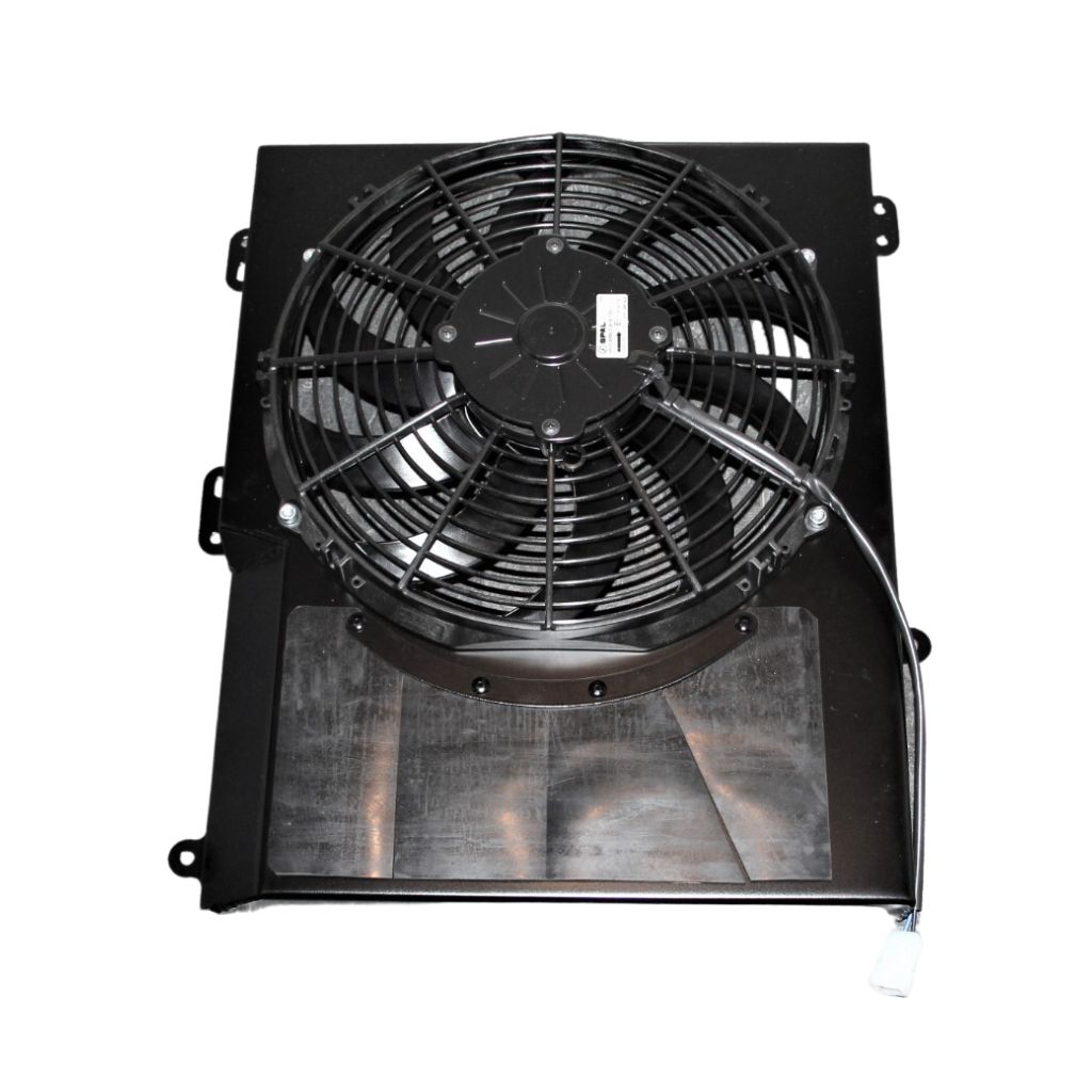 Radiator cover for Audi s2/rs2 with Spal fan
