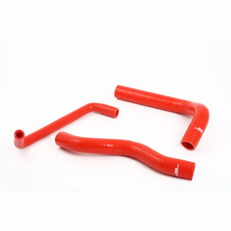 Volvo 240 Radiator Hoses Red