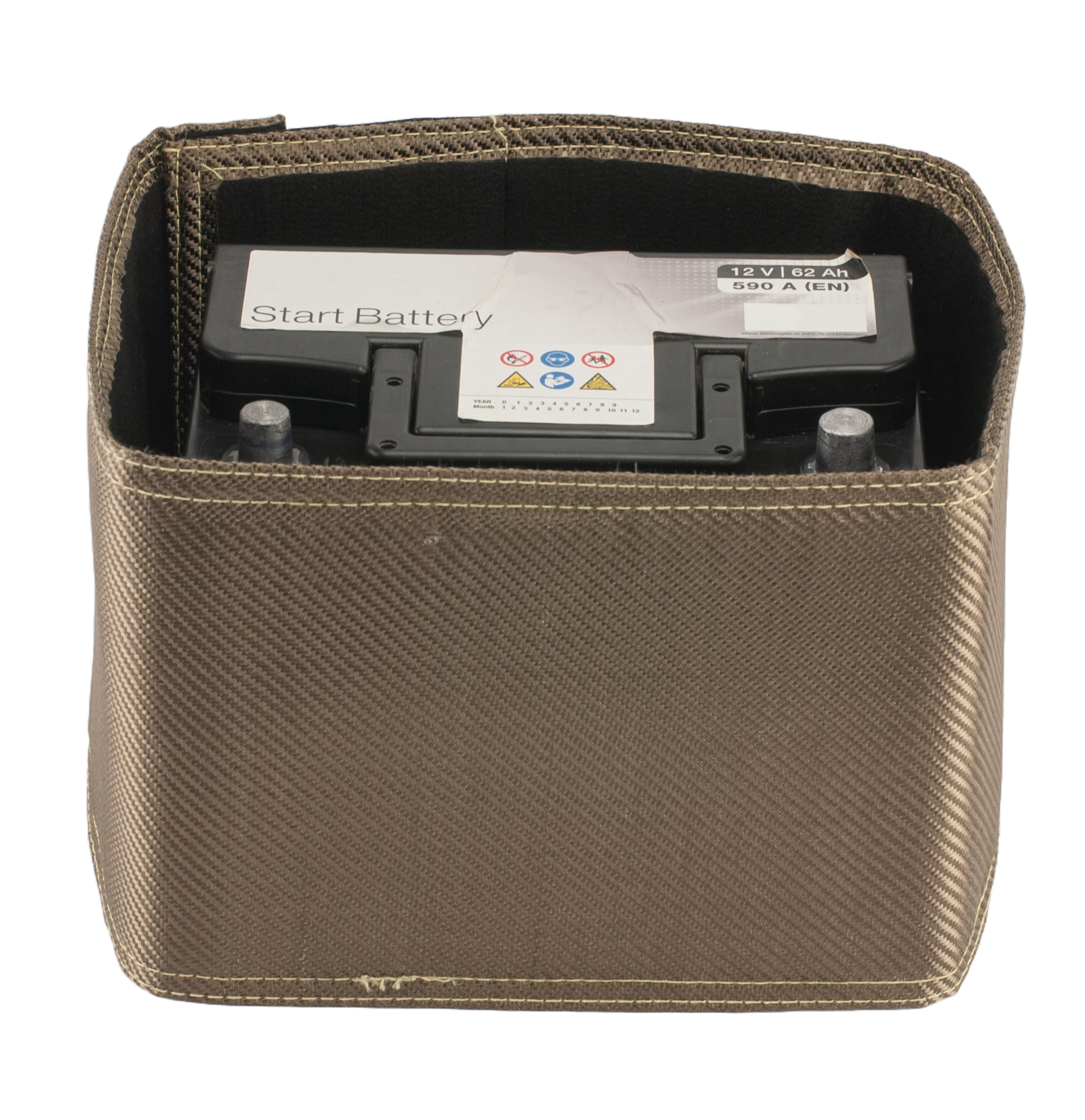 Hurricane heat protection for battery 200mm x 1000mm - Titanium