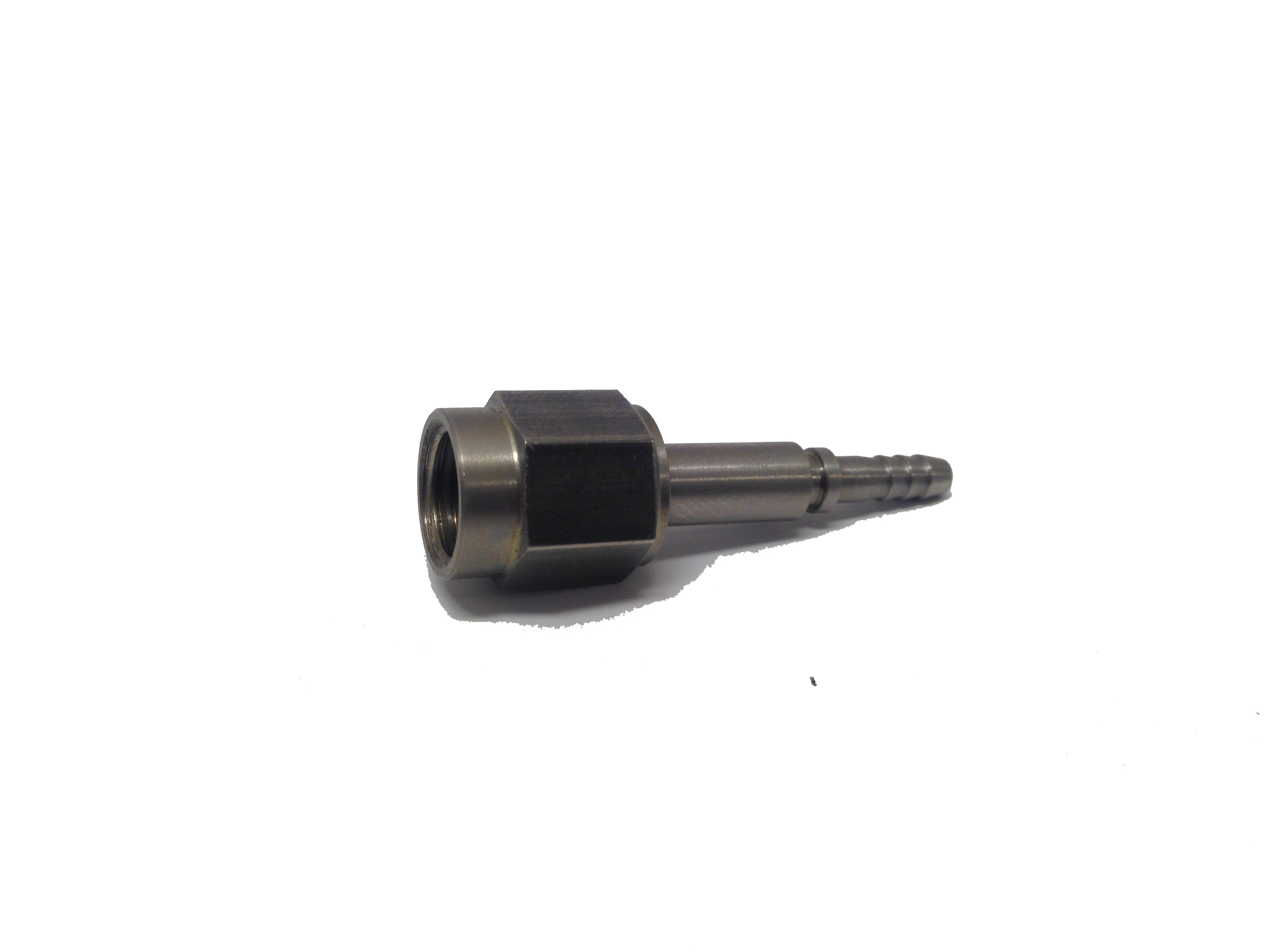 Brake fitting female 3/8-24 Straight Stainless steel