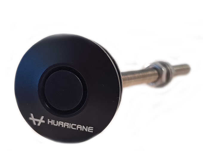 Hurricane - Push-Clips snabblås 31,5mm svart