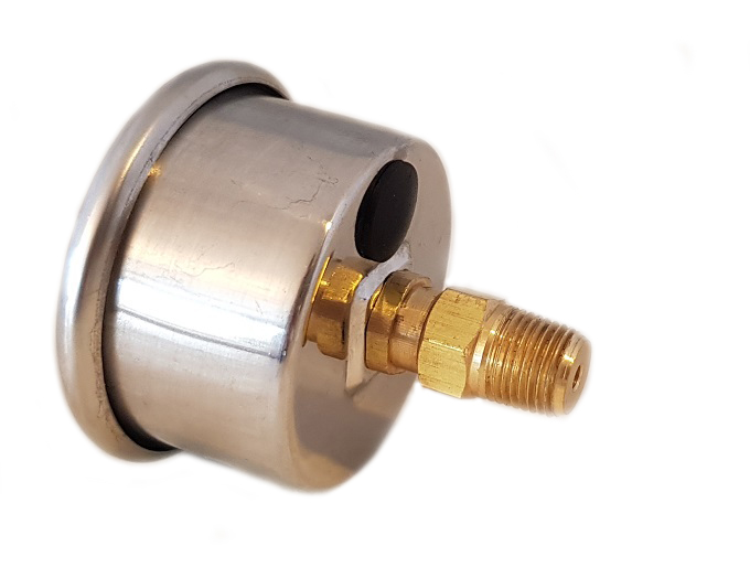 Fuel pressure gauge 0-1 bar (Carburetor)
