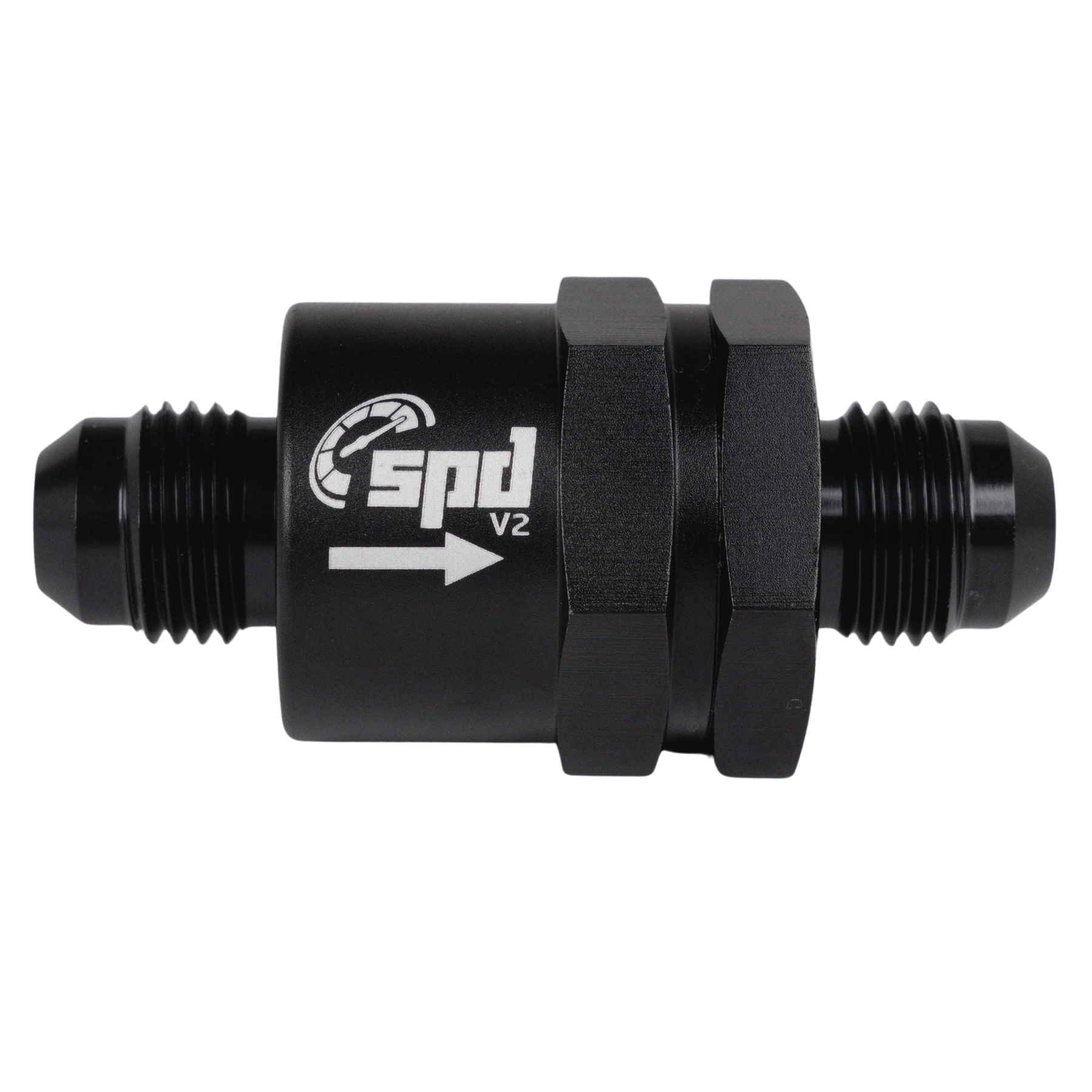 SPD V2 Check valve Full flow AN6 black