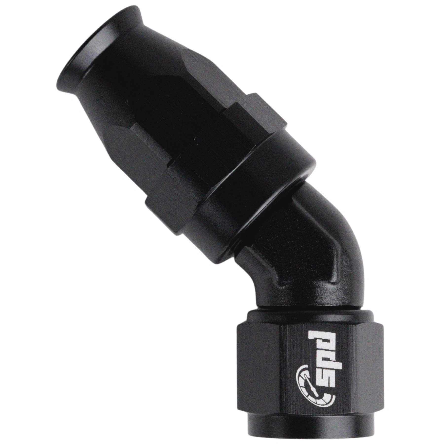 An4 hose end 45 ° Forged PTFE