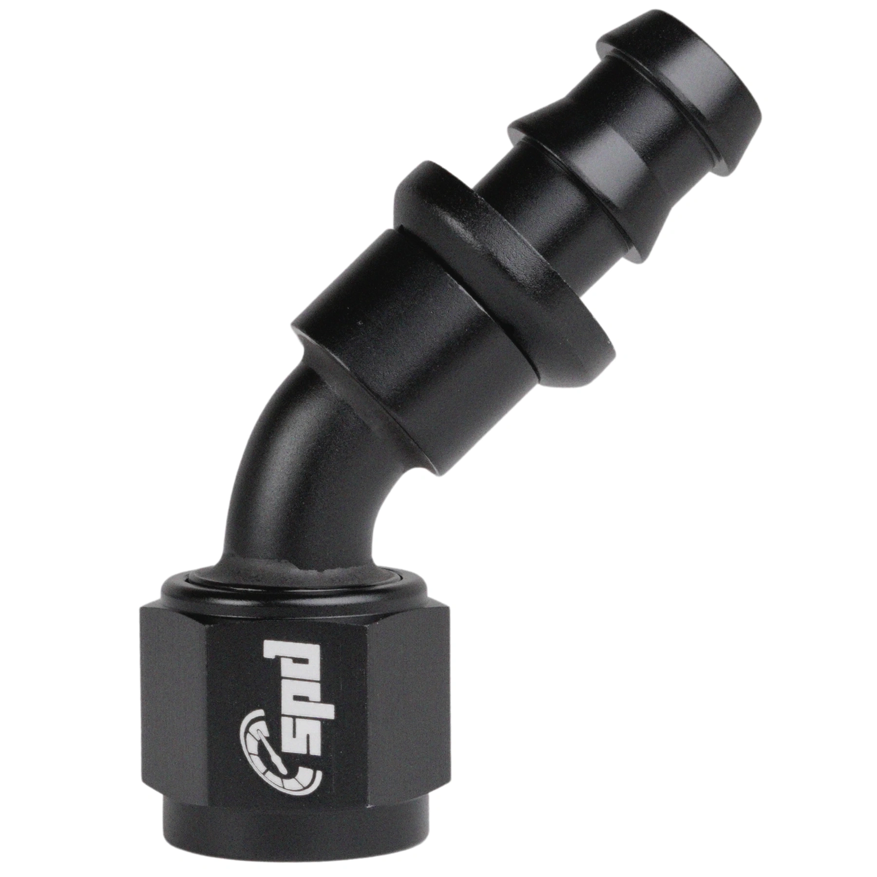 An8 hose end 45 ° Push On