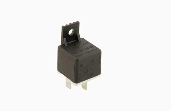 Bosch Relä 12V 30A med fäste och dubbel utgång