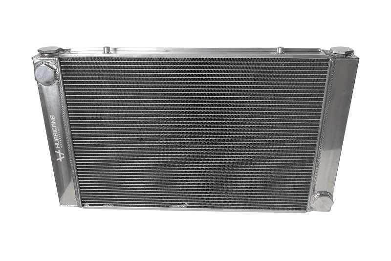 Hurricane Vattenkylare 800x450mm Högflödes AN20 Universal (Silver)