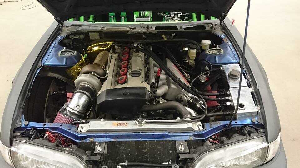 Motorfäste Nissan S13/14/15 - MB M104