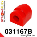 Rear anti roll bar bush