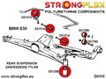 Rear anti roll barbush