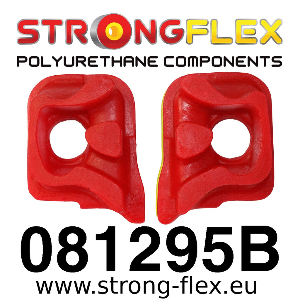 Engine front mount inserts