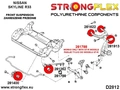Front anti roll bar bush