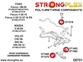 Front wishbone front bush - bolt 12mm