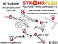 Rear suspension bush kit SPORT