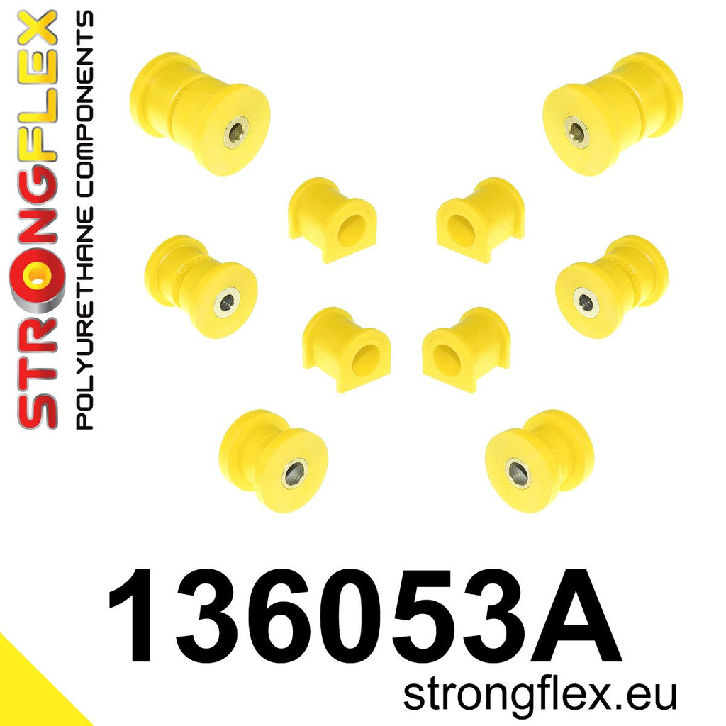 Front & rear suspension bush kit SPORT