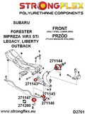 Rrear anti roll bush kit
