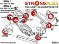 Rear upper control arm to hub bush SPORT