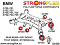 Rear diff front mounting bush