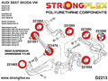 Rear suspension bush kit SPORT