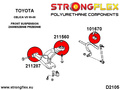 Front anti roll bar bush