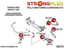 Front suspension bush kit SPORT
