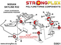 Front lower radius arm to chassis bush GT-R SPORT