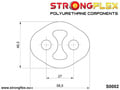 Exhaust mount hanger 27mm