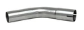 Bent exhaust tube 45° 3" Stainless (76mm)