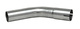 Bent exhaust tube 45° 3" Stainless (76mm)