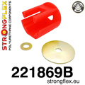Lower engine mount insert