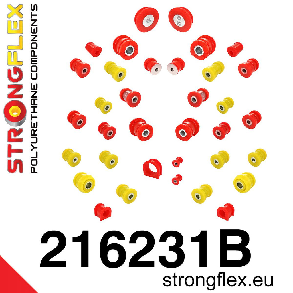 Full suspension polyurethane bush kit