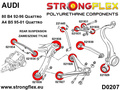 Rear lower arm - rear bush SPORT