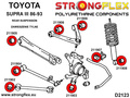 Toyota Supra MK3 Rear suspension bush kit SPORT