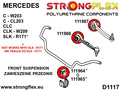 Front suspension bush kit SPORT