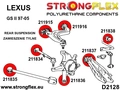 Rear suspension bush kit