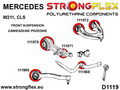 Front suspension - rear bush SPORT