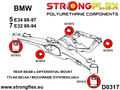 Rear differential - front bush SPORT