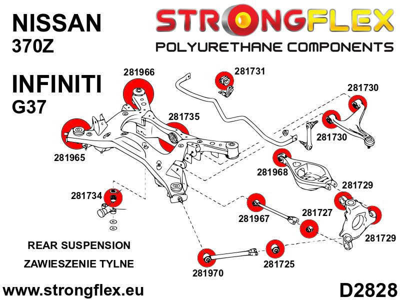 Full suspension bush kit