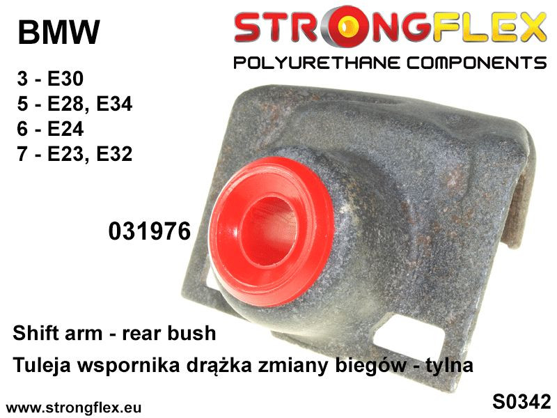 Shift arm – rear bush SPORT