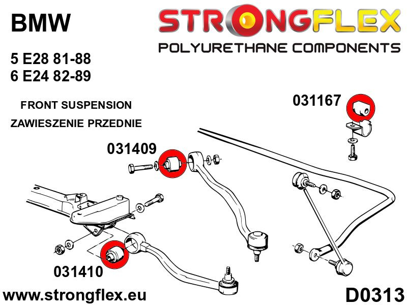 Suspension bush kit