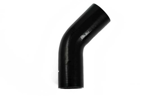 Silicone hose Black 45 Degree 2,875'' (73mm)