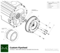 Adapter kit Ford Barra engine - BMW M57N Gearbox