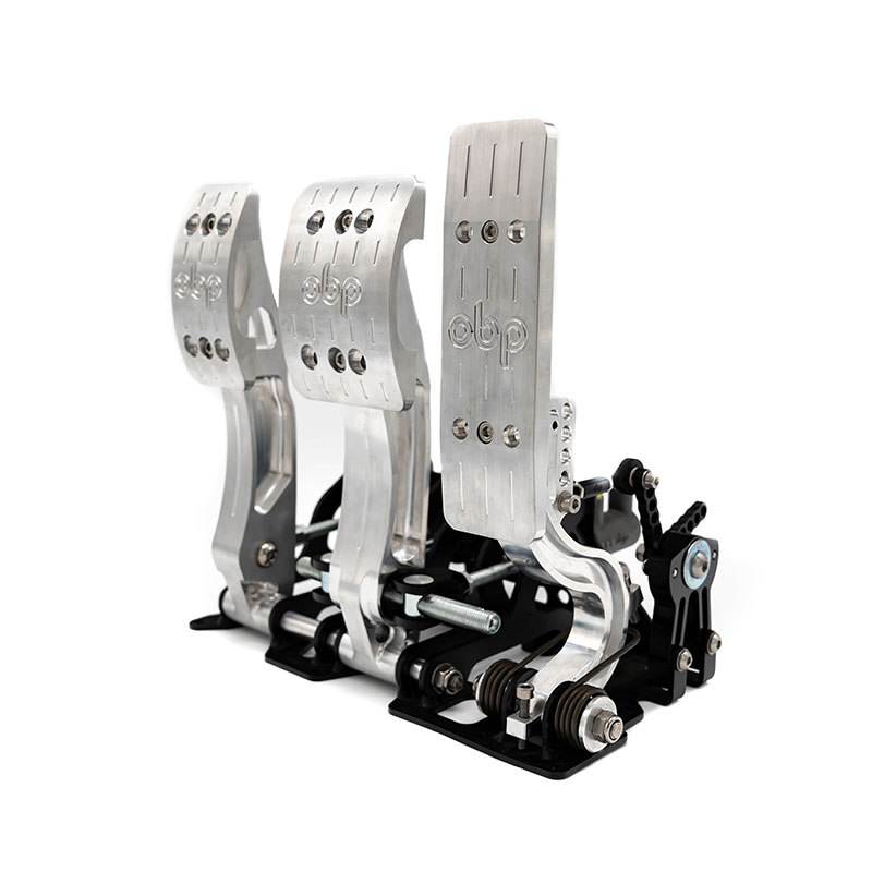 OBP Racing Series Floor mounted Pedal box Silver