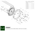 PMC Adapter Kit Mercedes-Benz M104 OM605 OM606 - BMW M57N HGD JGA - 240mm / 9.45"